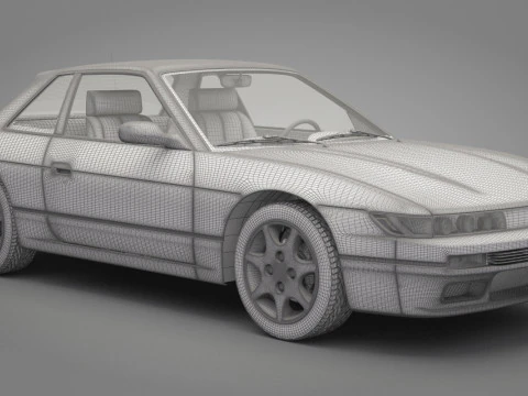 Generic car 01 3D Model
