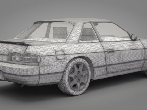 Generic car 01 Modelo 3D