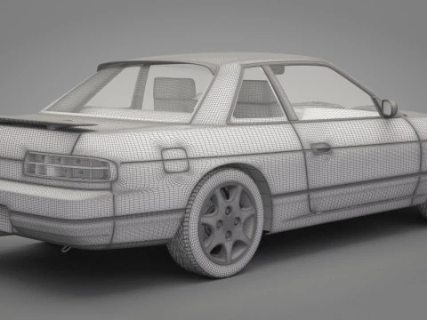 Generic car 01 3D Model