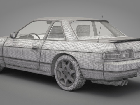 Generic car 01 Modelo 3D