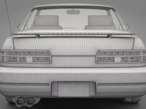 Generic car 01 Modelo 3D