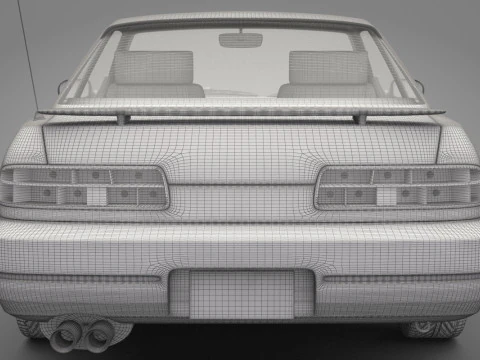 Generic car 01 3D Model