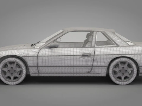 Generic car 01 3D Model