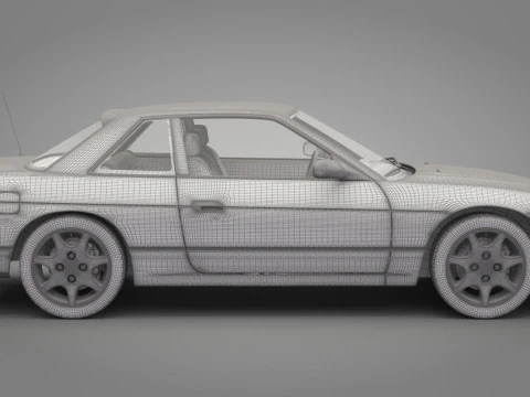 Generic car 01 3D Model