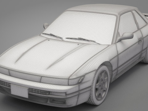 Generic car 01 Modelo 3D