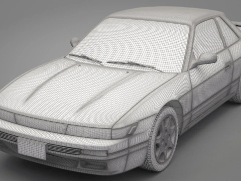 Generic car 01 3D Model