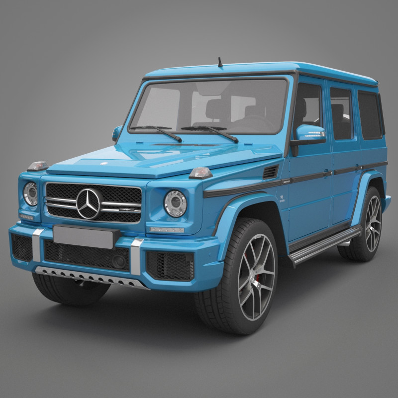 Mercedes-Benz G63 AMG Modèle 3D .c4d .max .obj .3ds .fbx .stl .blend