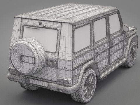 Mercedes-Benz G63 AMG Modèle 3D