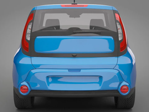 Generic Mini Car 01 3D Model