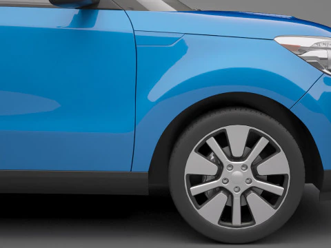 Generic Mini Car 01 3D Model