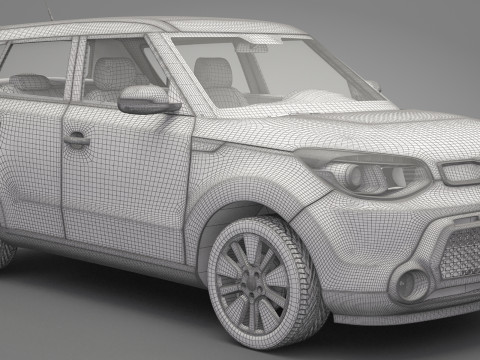 Generic Mini Car 01 Modelo 3D