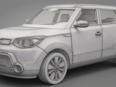 Generic Mini Car 01 Modelo 3D