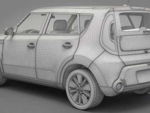 Generic Mini Car 01 Modelo 3D