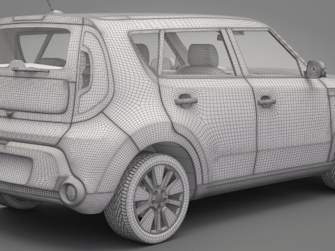Generic Mini Car 01 Modelo 3D