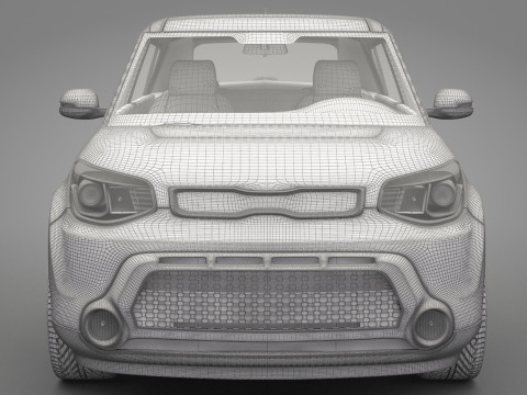 Generic Mini Car 01 Modelo 3D