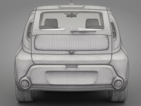 Generic Mini Car 01 Modelo 3D