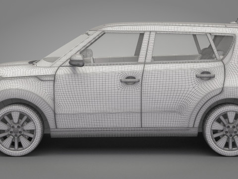 Generic Mini Car 01 Modelo 3D