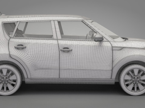 Generic Mini Car 01 Modelo 3D