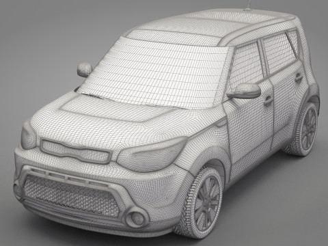 Generic Mini Car 01 Modelo 3D