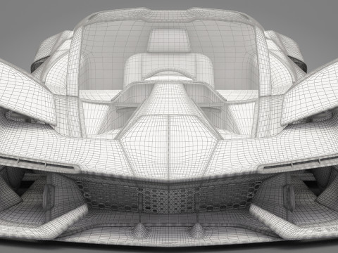 Generic Sport Car 01 3D मॉडल