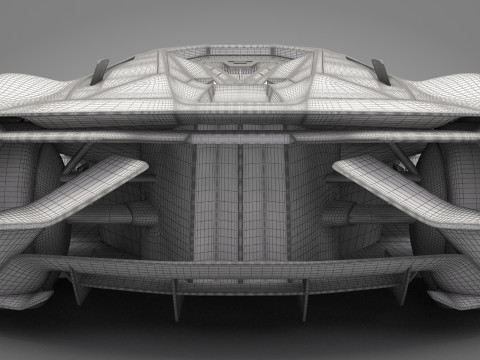 Generic Sport Car 01 3D मॉडल