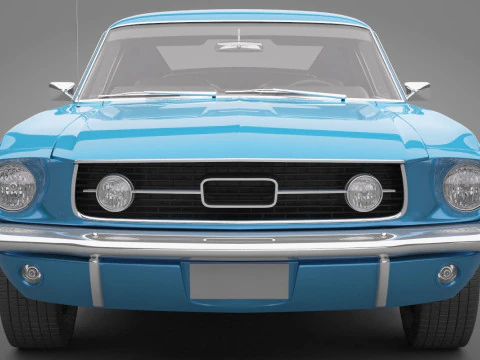 Generic Old Car 02 3D Model