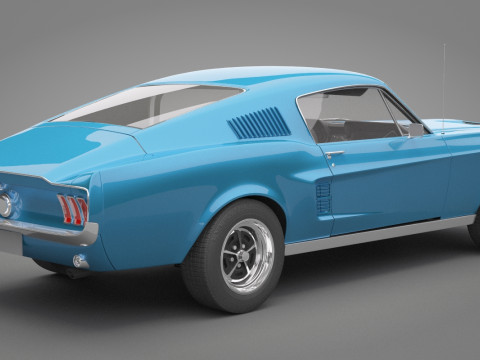Generic Old Car 02 3Dモデル