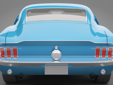 Generic Old Car 02 3Dモデル
