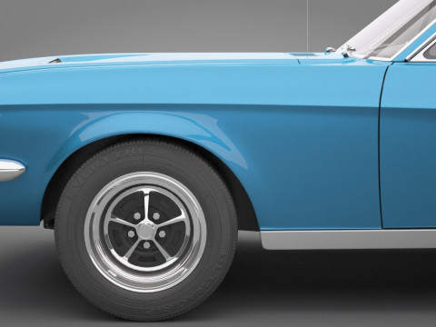 Generic Old Car 02 3Dモデル