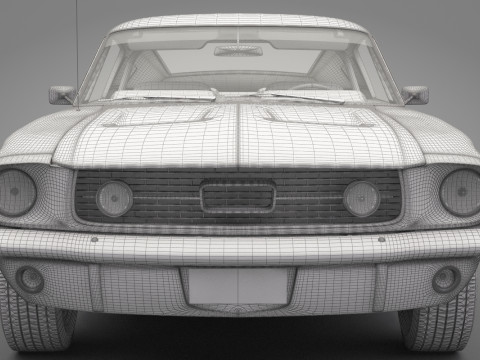Generic Old Car 02 3Dモデル