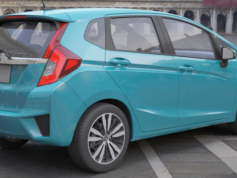 Honda Fit 2015 3D Model