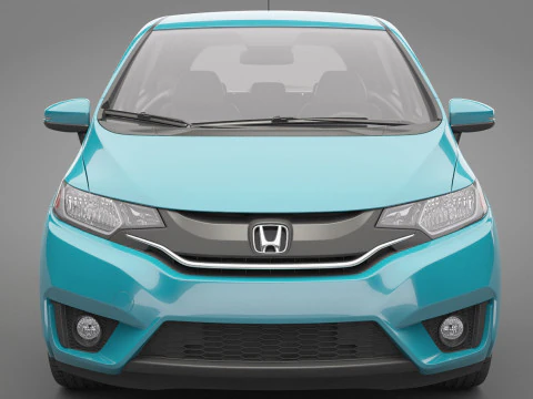 Honda Fit 2015 3D Model