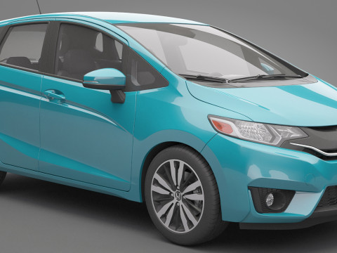 Honda Fit 2015 3D-Modell