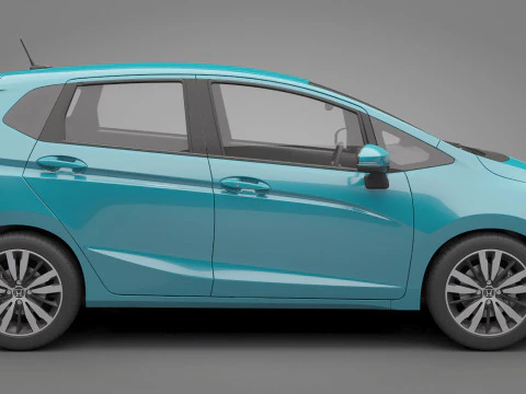 Honda Fit 2015 3D Model