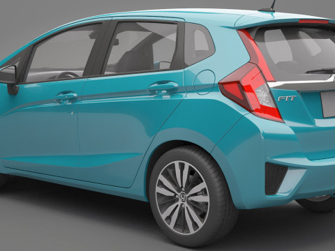 Honda Fit 2015 3D-Modell
