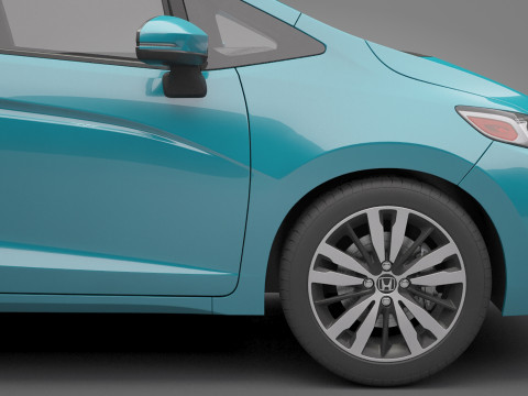 Honda Fit 2015 3D-Modell
