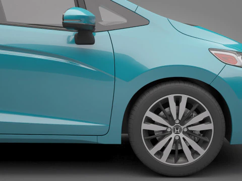 Honda Fit 2015 3D Model