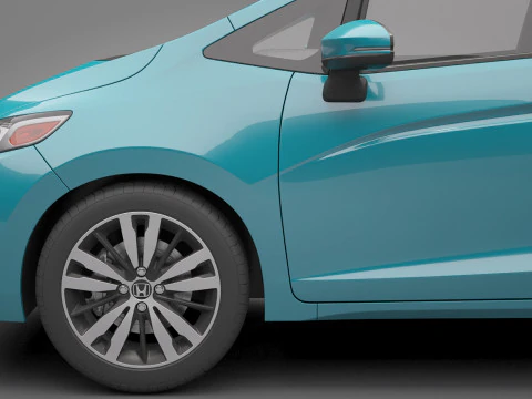 Honda Fit 2015 3D Model