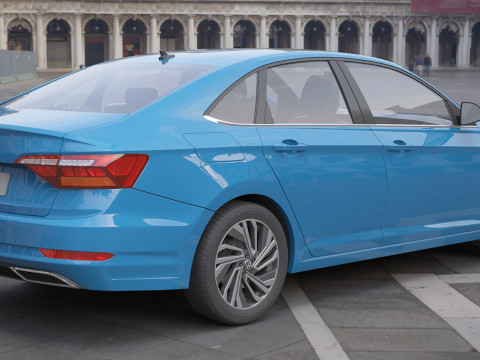 Volkswagen Jetta 2018 3D Model