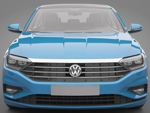 Volkswagen Jetta 2018 3D Model