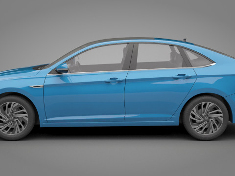Volkswagen Jetta 2018 3D Model