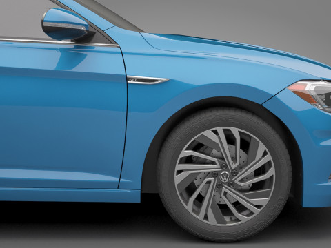 Volkswagen Jetta 2018 3D Model