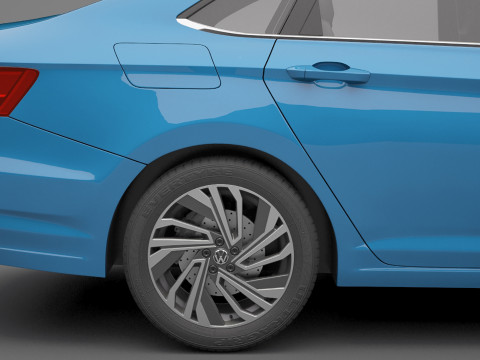 Volkswagen Jetta 2018 3D Model
