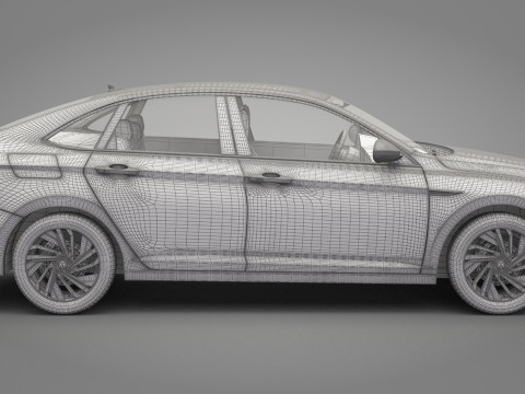 Volkswagen Jetta 2018 3D Model
