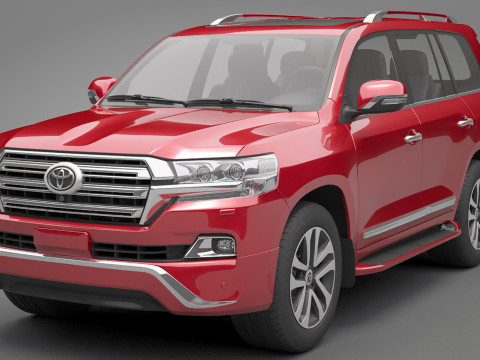 Toyota Land Cruiser J200 2016 3D Model