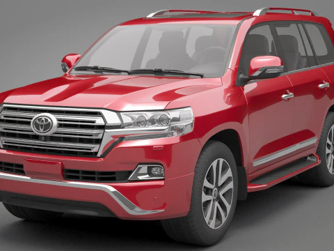 Toyota Land Cruiser J200 2016 3D Model