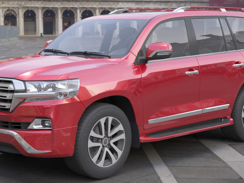 Toyota Land Cruiser J200 2016 3D Model