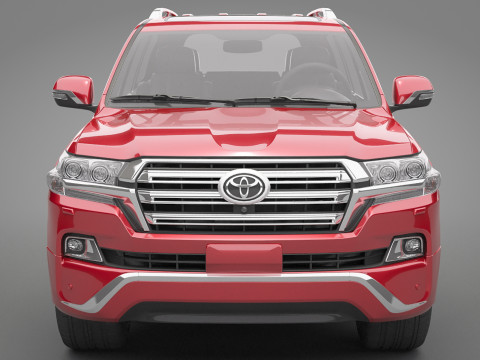 Toyota Land Cruiser J200 2016 3D Model