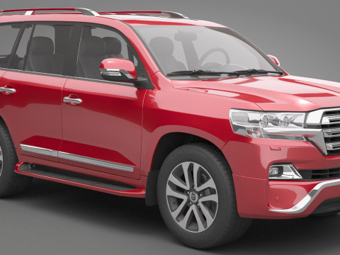 Toyota Land Cruiser J200 2016 3D Model