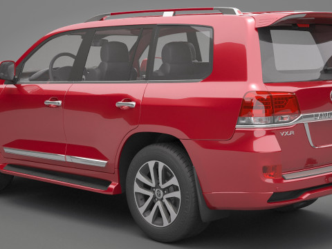 Toyota Land Cruiser J200 2016 3D Model